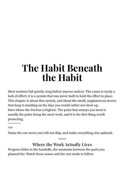 Self-Help interior template